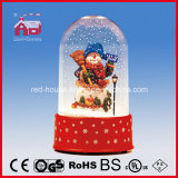 Snowman Christmas Decoration with Round Top Case