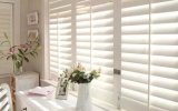 Real Solid Wood Shutters 89mm Wooden Shutters (SGD-S-5214)