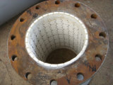 Used in Steel Industrial Alumina Ceramic Steel Pipes