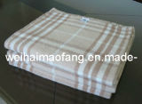 Woven Woolen Wool Hotel Blanket (NMQ-WT007)
