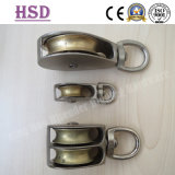 Pulley Fixed Single Type, Swivel Double Pulley, Zinc Alloy, Rigging Hardware, Marine Hardware
