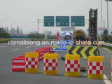 Plastic Filled Water Road Barrier for Road Safety