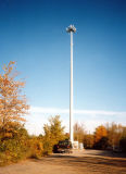 Monopole Telecommunication Tower for Steel Tower