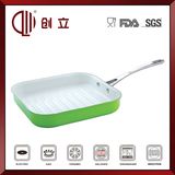 White Ceramic Grill Pan