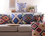 Geometry Transfer Printed Cushion Fashion Decorative Cushion (SPL-456)