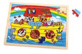 Wooden Toy Jigsaw Noah's Ark Puzzle