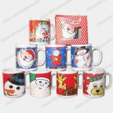 Christmas Music Mug, Music Mugs, Ceramic Cup, Mug (S-4701)