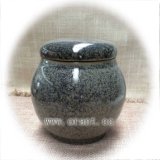 Mini Ceramic Pot Ware to Put Coffee Powder for Home Shop Hotel