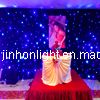 Romantic Blue and White Lights Wedding Background Cloth