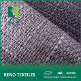 100% Polyester Upholstery Sofa Material Knitting Backing Linen Like Fabric