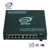 10/100/1000 Mbps Single Fiber Media Converter