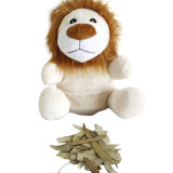 Bed Warmer Flaxseed Wheat Bag Plush Lion Toy (P20121)