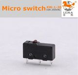 5A 250VAC Electric Tiny Micro Switch Kw-1-20