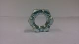 Steel Class 8 Zinc Plated Hexagon Crown Nuts M12