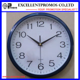 New Style 12inch Logo Printing Round Plastic Wall Clock (EP-Item12)