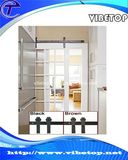 Modern Design Interior Solid Wood Sliding Barn Door Hardware