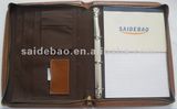 Office Stationery Leather Diary Portfolio, File Folder for Business