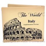 Tourist Souvenir Wallet, Italy Tourist Souvenir