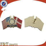 Custom Soft Enamel Plating Bronze Epoxy Metal Metal Badge/Flag Badge