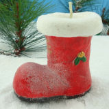 Home Decoration Christmas Stocking Candle