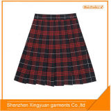 65%Polyester 35% Cotton School Uniform Girl's Pleated Skirt/School Uniform Skirt