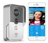 Smart WiFi Doorbell Wireless Door Viewer PIR Motion Sensor Monitor