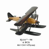 Kids Model Assembled Wooden Educational Plane Toys