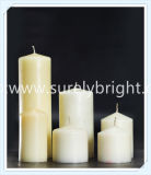 Big White Pillar Candle Wholesale, Church Candles, Pillar Dinner Candle