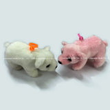 3D Bear Keychain Plush Animal Toy