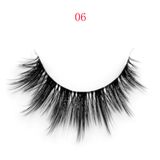 New Luxury Hand Made Natural Looking 3D Silk Eyelashes/Synthetic Eyelash