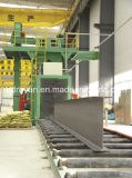 Section Steel and Structure Sand Blast Cleaning Machine