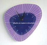 Irregular Lucite Wall Clock