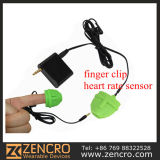 Silicone Finger Clip Heart Rate Sensor Monitor