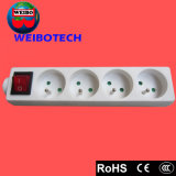 CE RoHS Certificate Household Socket with Switch