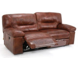 Modern Home Furniture Leather Recliner Sofa (S9063)