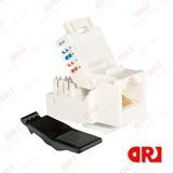 UL Approved RJ45 Keystone Jack Tooless (K5U-023)