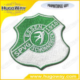 100% Embroidery Green and White