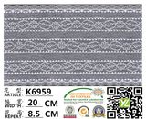 Two Tones Stretch Lace (oeko-tex certification) K6959