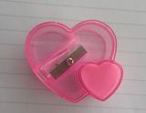 Heart Shape Pencil Sharpner with Eraser