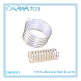 Clear Spring PU Hose with Steel Wire Reinforcement