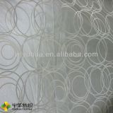 Polyester Circle Style Jacquard Blackout Curtain Fabric Home Textile