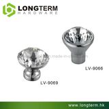 Crystal Zinc Alloy Knob Pull for Kitchen Cabinet (LV-9069)