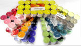 36PCS Color Scented Tealight Candle Packed by Shrink Wrap