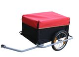 Folding Bike Cargo Trailer with Rain Cover