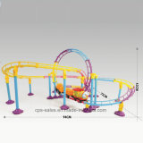 Plastic Roller Coaster Toy with Light