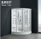 2 Seats Acrylic Steam Shower Room Cabin Infrared Sauna