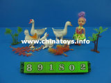 Farm Set, Meadow Set with Doll, Plastic Toy, Beauty Set (891802)