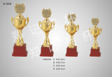 Plastic Trophy Cup With Top Holder (HB4008) 