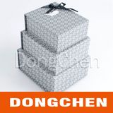 High Quality Printable Lid and Base Rigid Cardboard Gift Box