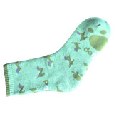 Cotton Spandex Jacquard Stockings Socks (HT-SK-08)